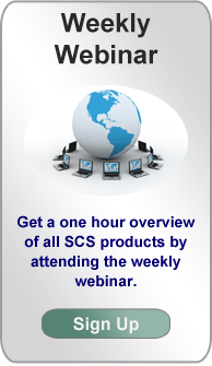 Check out the weekly webinar for SCS products